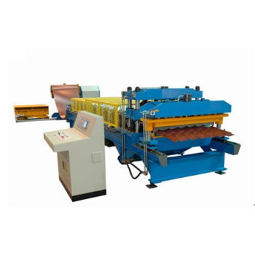 Glazed tile roll forming machine